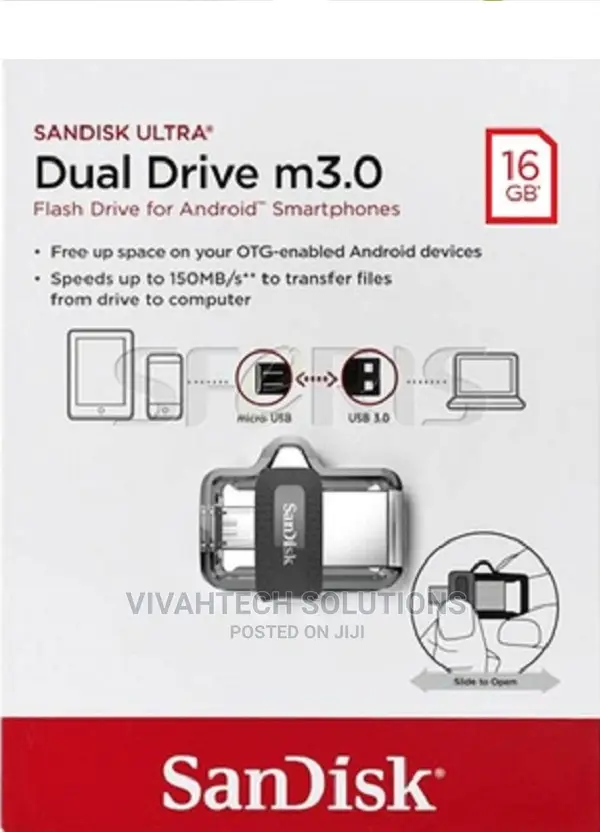 Sandisk OTG Dual Drive 2.0 16gb (Sddd1-016g-G35)