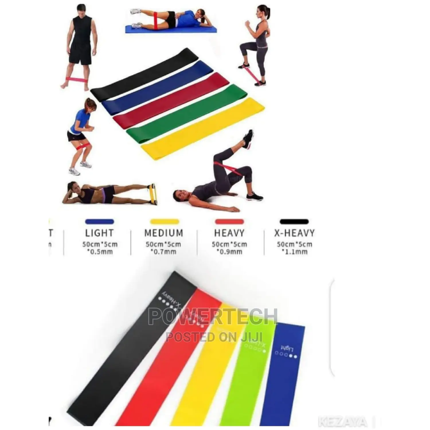 5 Set Resistance Bands