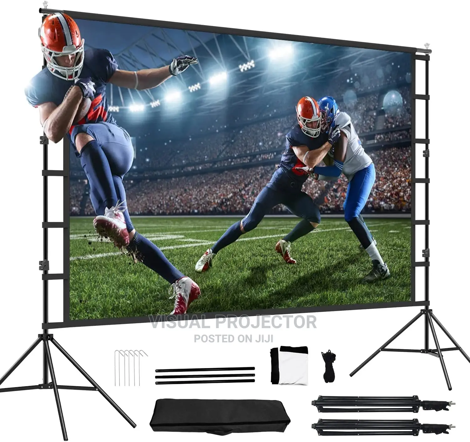 100 Inch Projector Screen and Stand