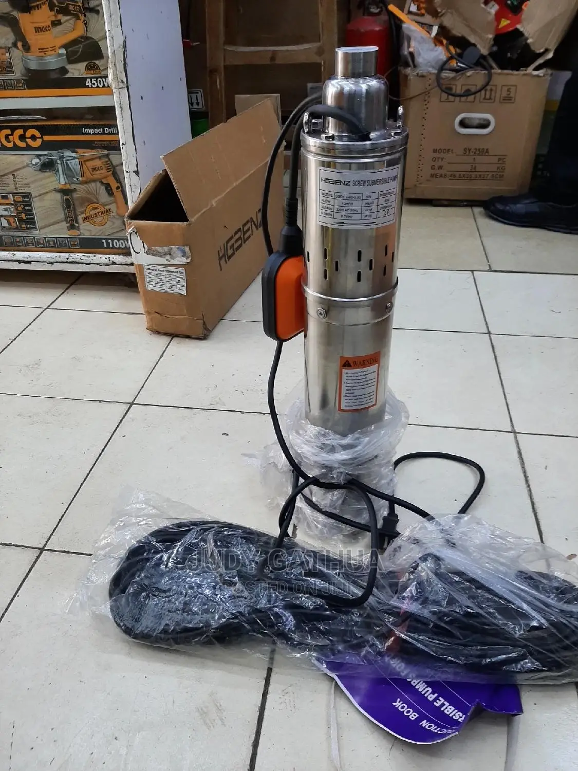Submersible Pump With Float Switch