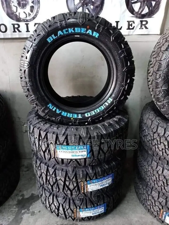 265/60 R18 Black Bear Tyres LT Nylon