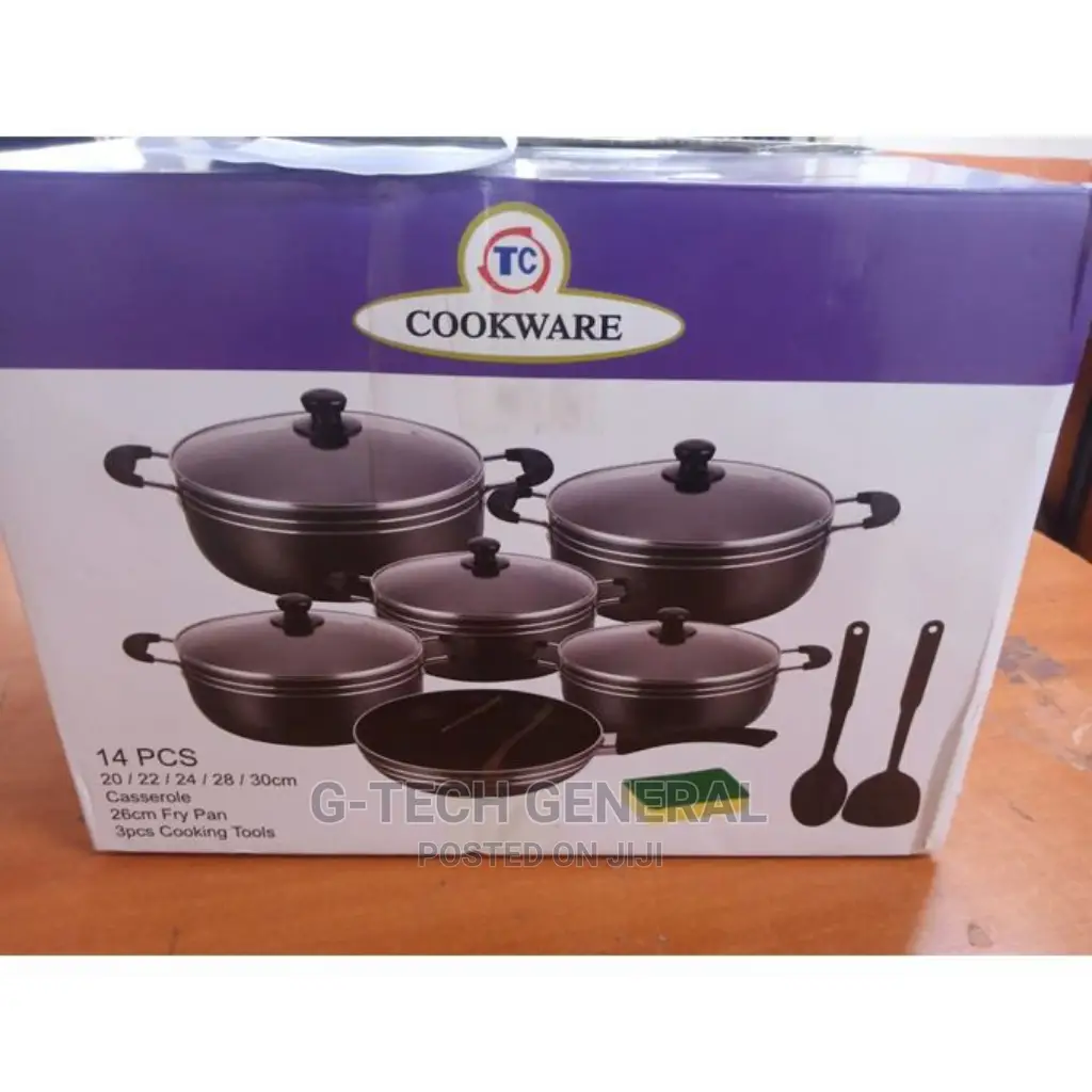 14pcs Tc Cookware Set
