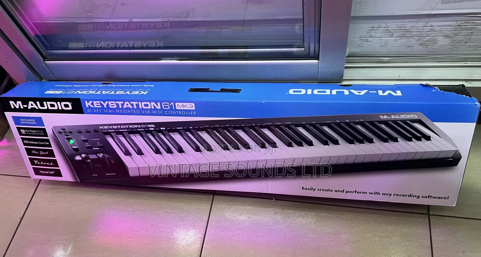 M-Audio Keystation 61 MK3 6key USB MIDI Keyboard Controller