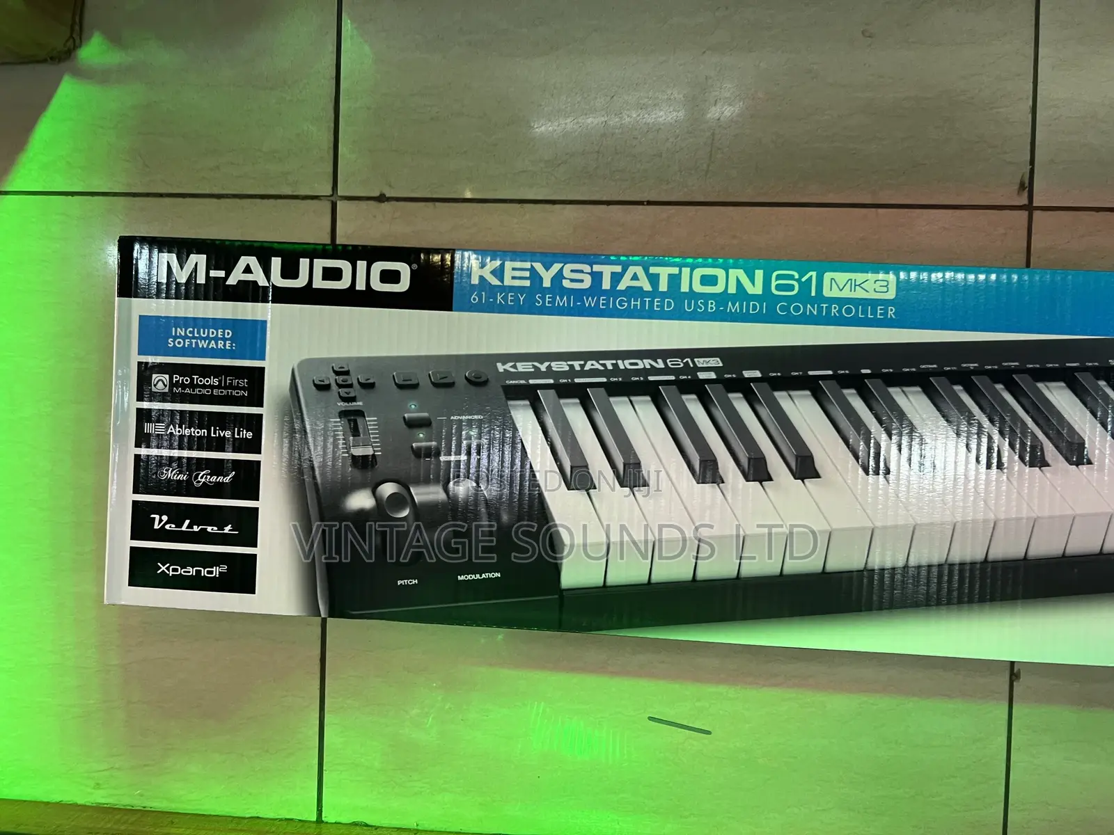 Keyboard Midi Controllers M-Audio Keystation 61 Mk3