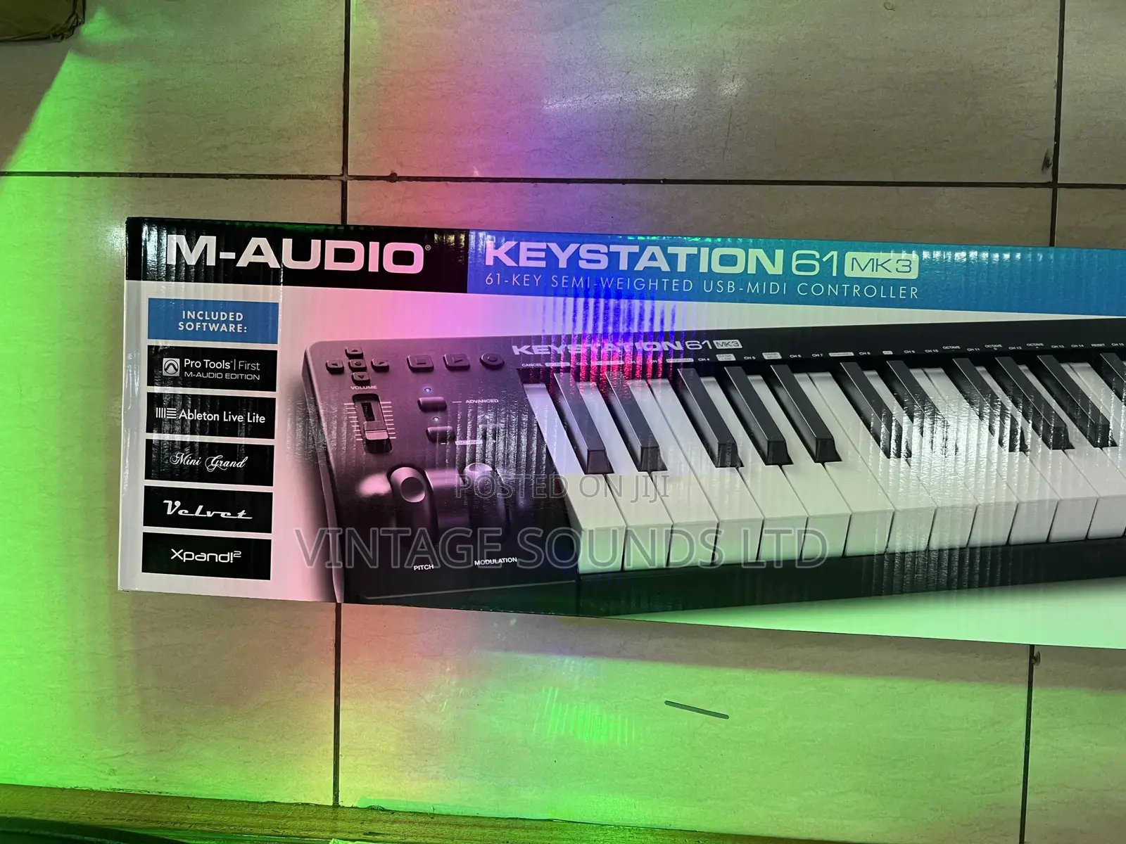 Keyboard Midi Controllers M-Audio Keystation 61 Mk3