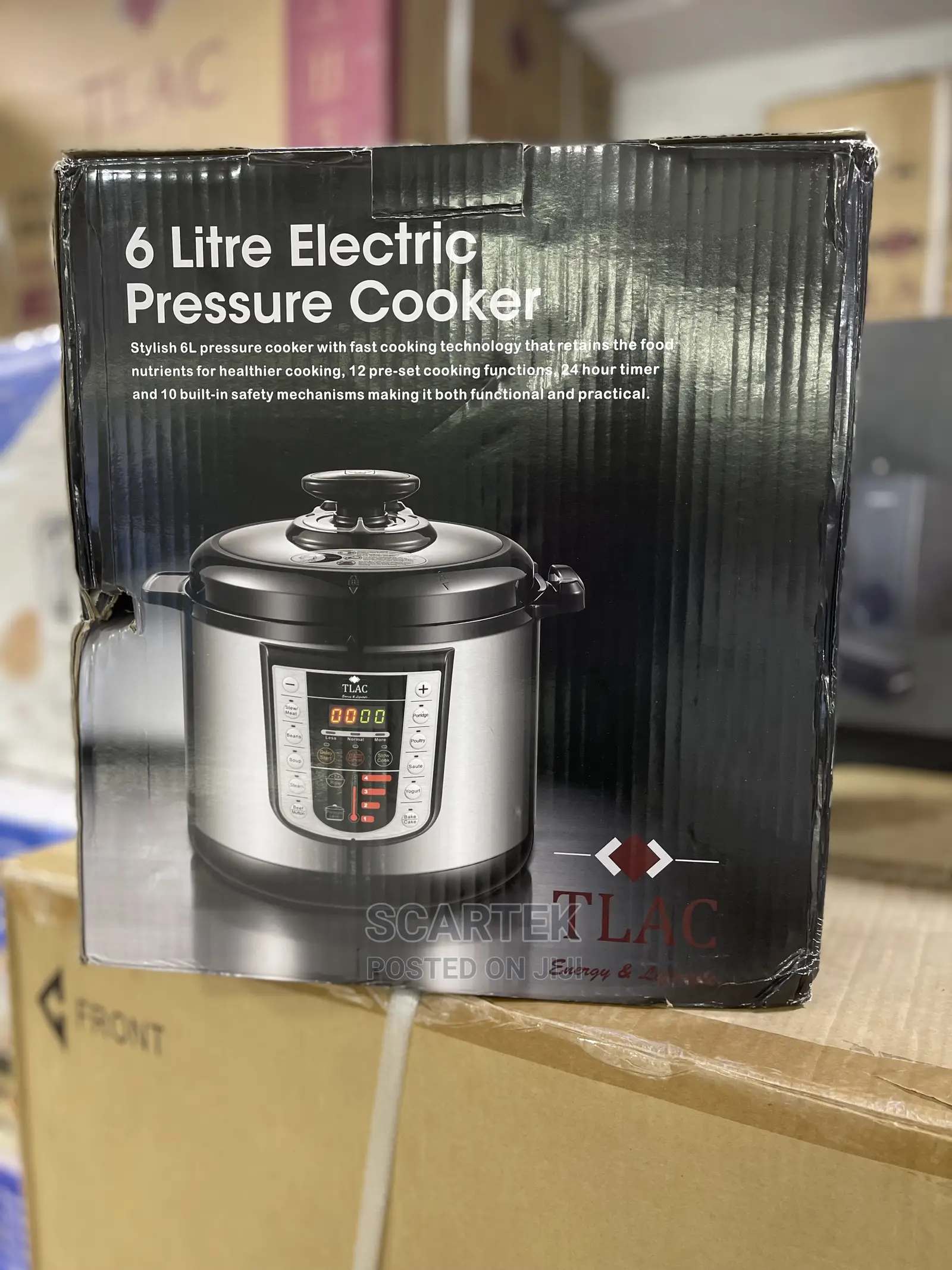 TLAC 6 Ltrs Electric Pressure Cooker