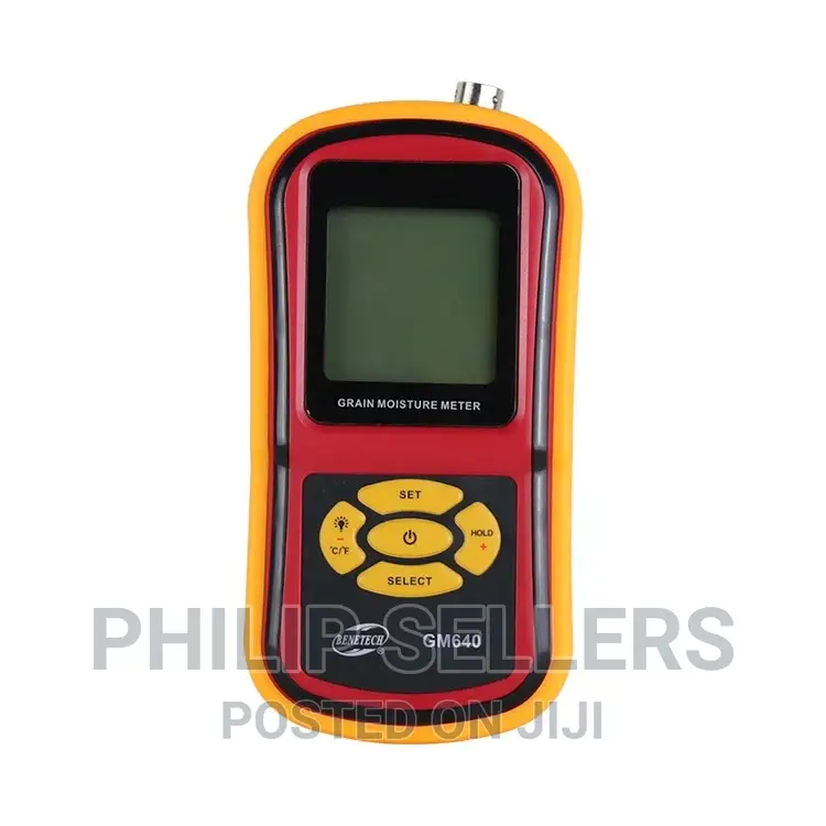 Gm640 Portable Digital Grain Moisture Meter With Measuring P