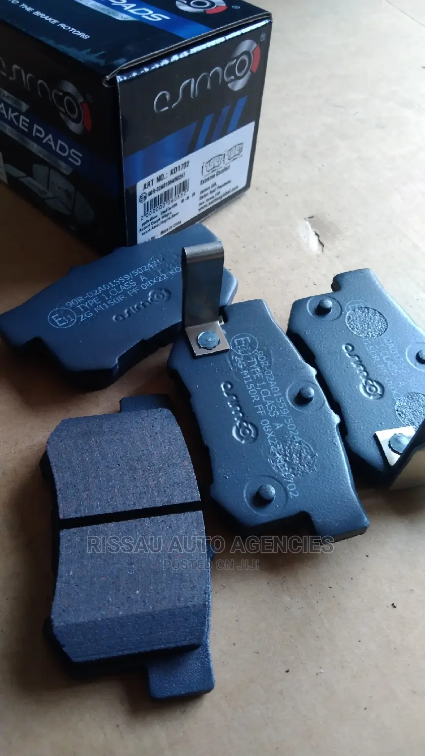 Honda CR-V Rear Asimco Genuine Brake Pads KD1702