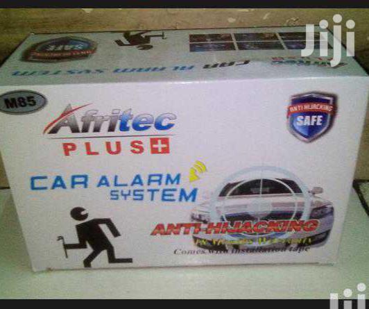 New Brand Afritec Car Alarm With Cut-off, Free Installation.
