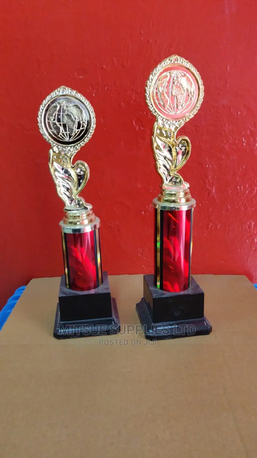 Winner Runner-Up Trophy Set