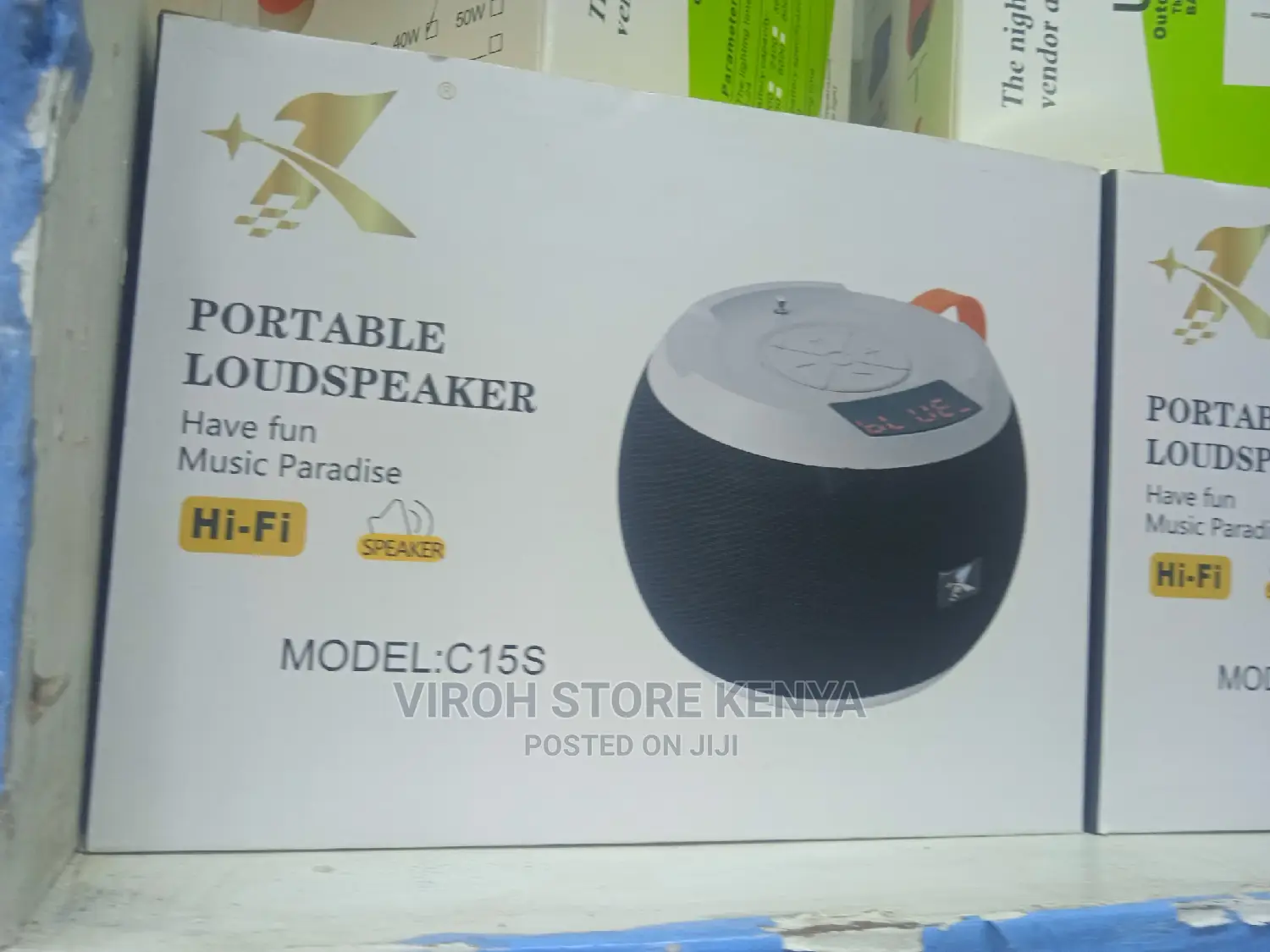 New Model Portable Loud Speaker C15S With Digital Display