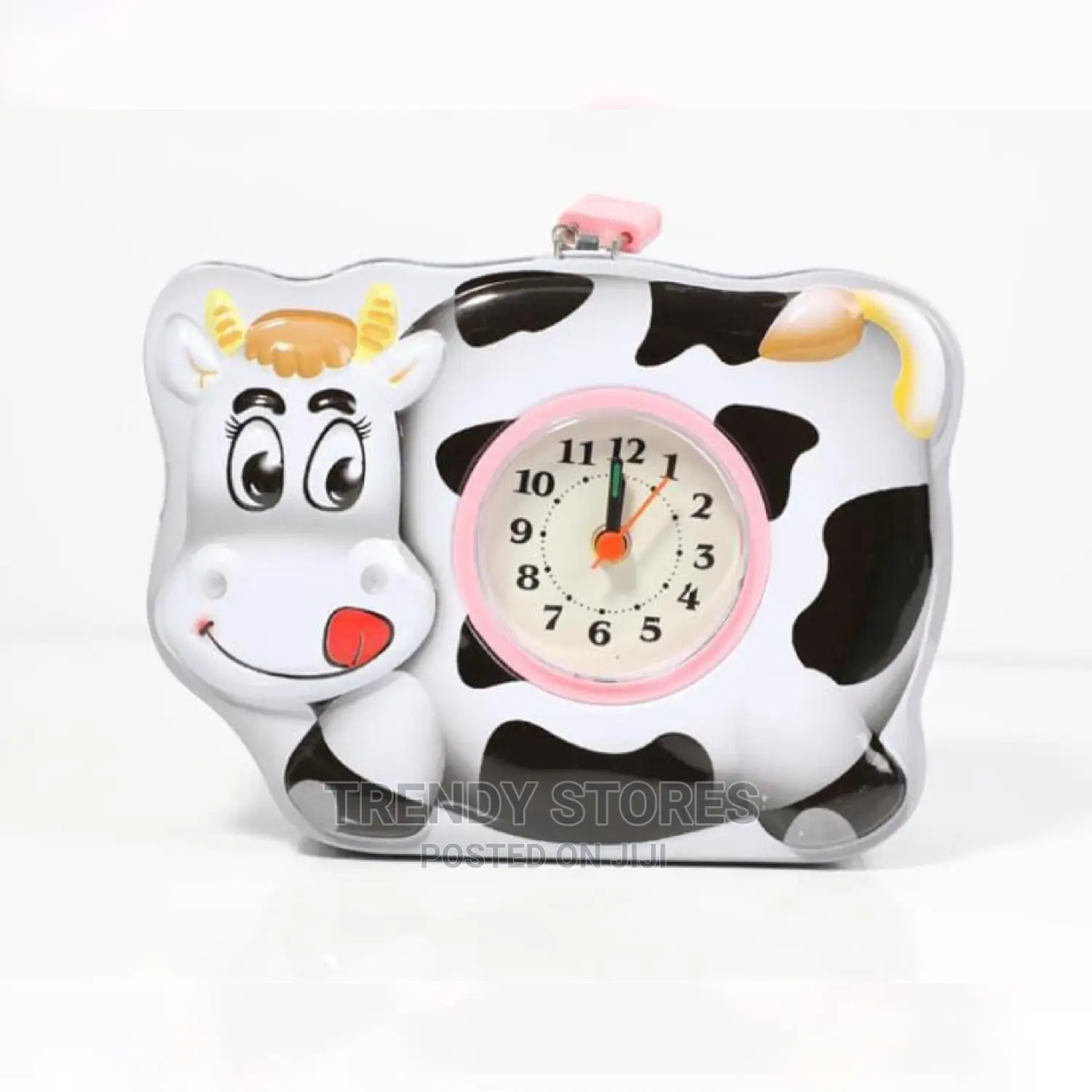 Cow Coin Bank With Alarm Padlock