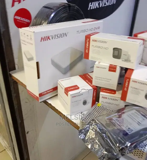 Ideal Quality 7 CCTV Cameras Hikvision 1080p Complete Kit