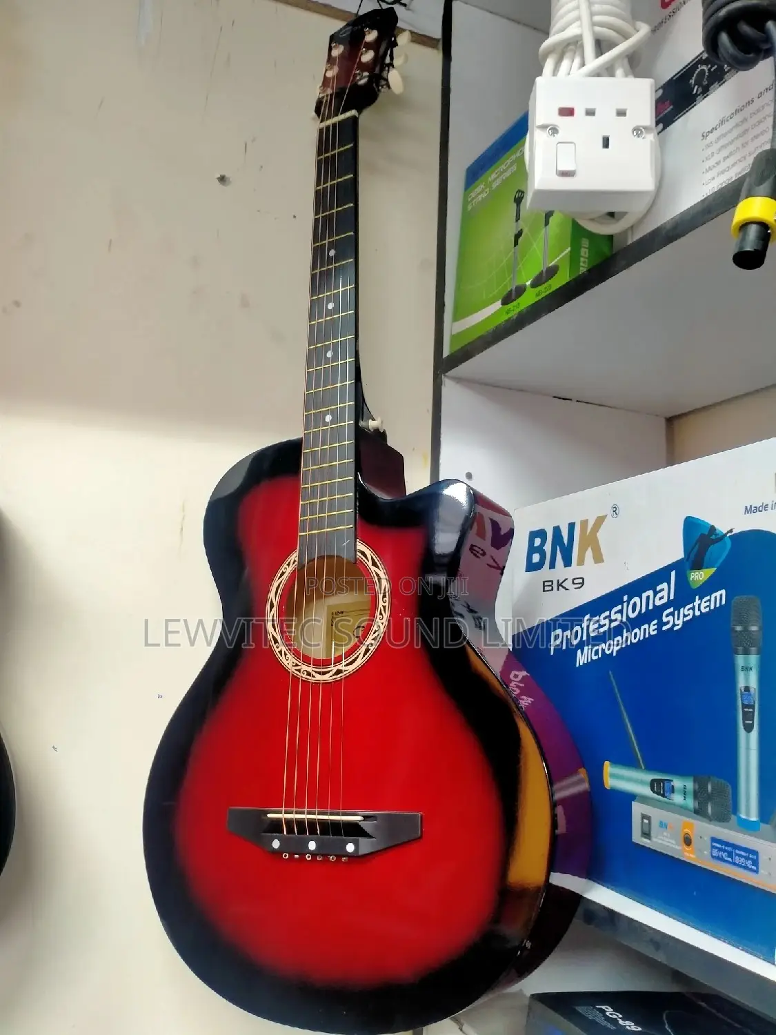 Red Wine Acoustic Guitar