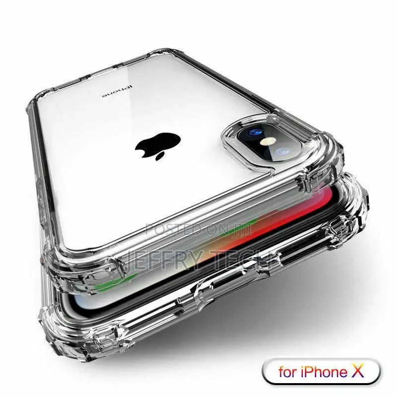 iPhone XS Max XR X 8 7 6S Case Cover Bumper Clear Transparen