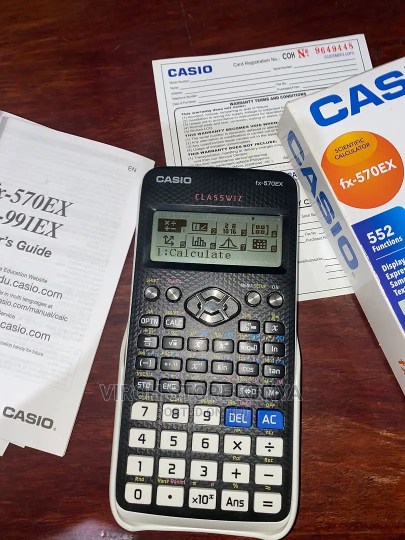 Casio FX-570EX Standard Scientific Calculator