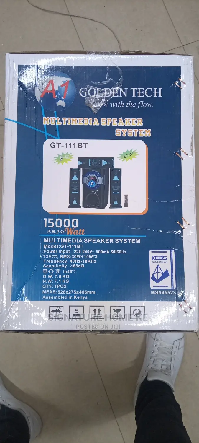 Goldentech 3.1 Speaker System