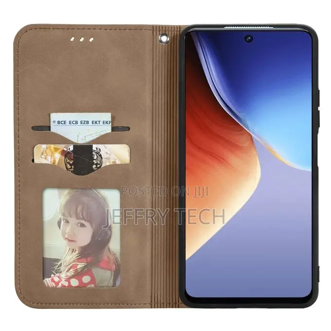 Tecno Camon 19 Retro Skin Feel Magnetic Leather Phone Case(B