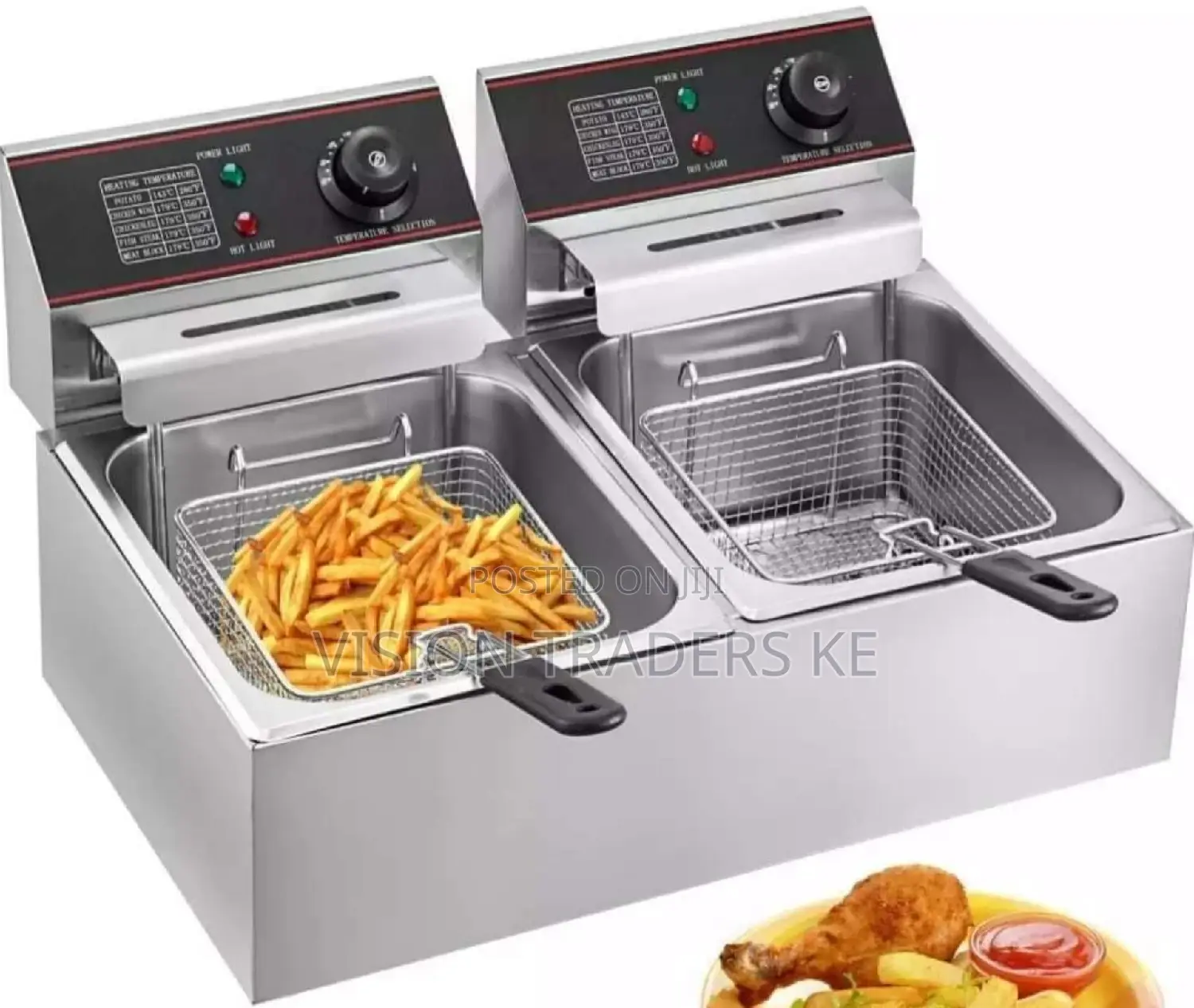 Double Deep Fryer