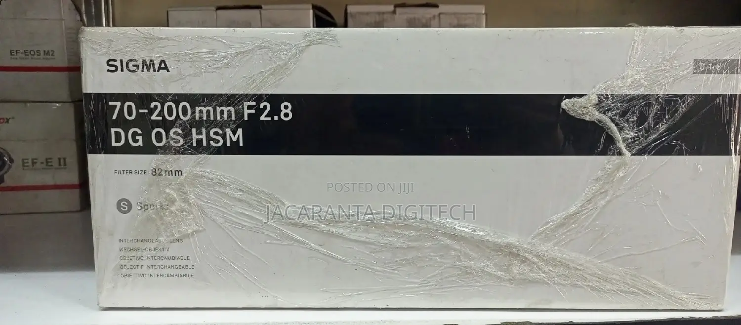 Sigma 70-200mm F/2.8 DG OS HSM Sports Lens for Canon EF