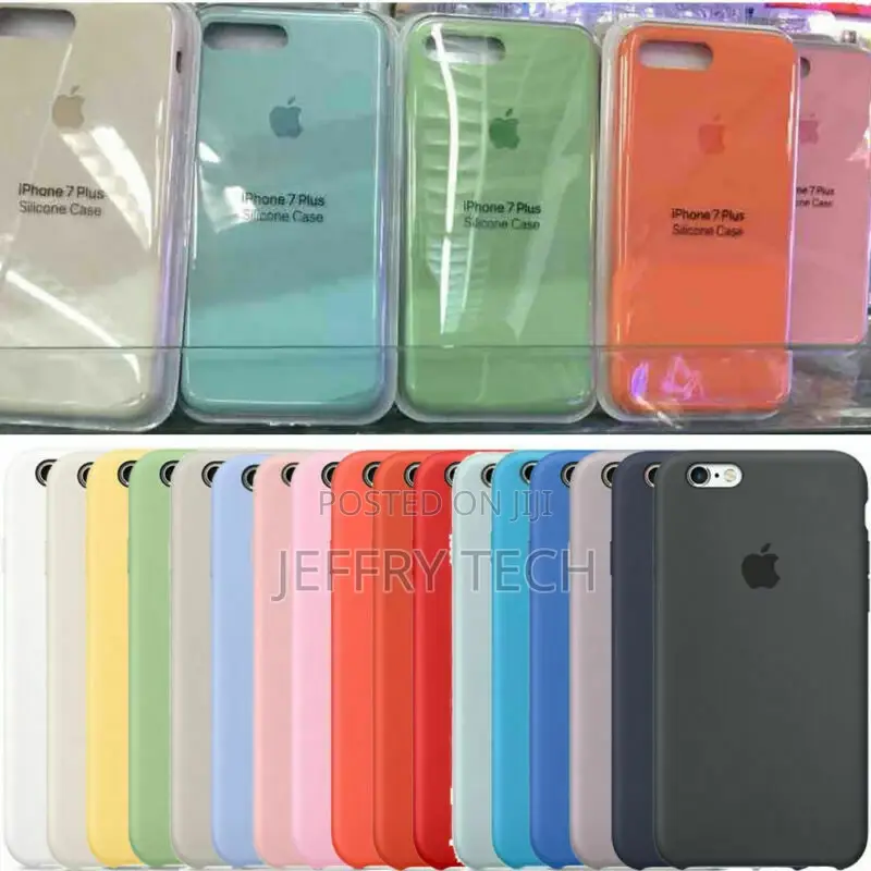 Silicone Back Case Cover for Apple iPhone 6 6S Plus 7 8 Plu