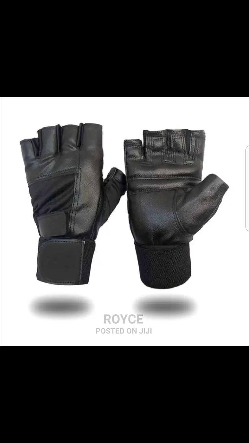 Leather Gym Gloves