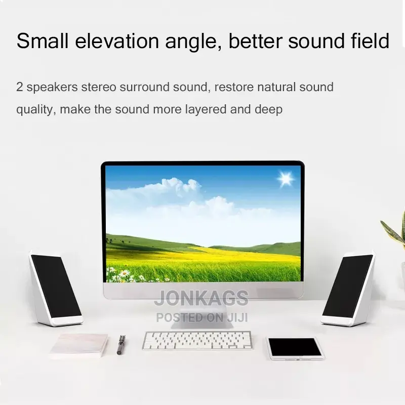 S5 Deskto/Laptop USB Speakers, 3.5mm Jack