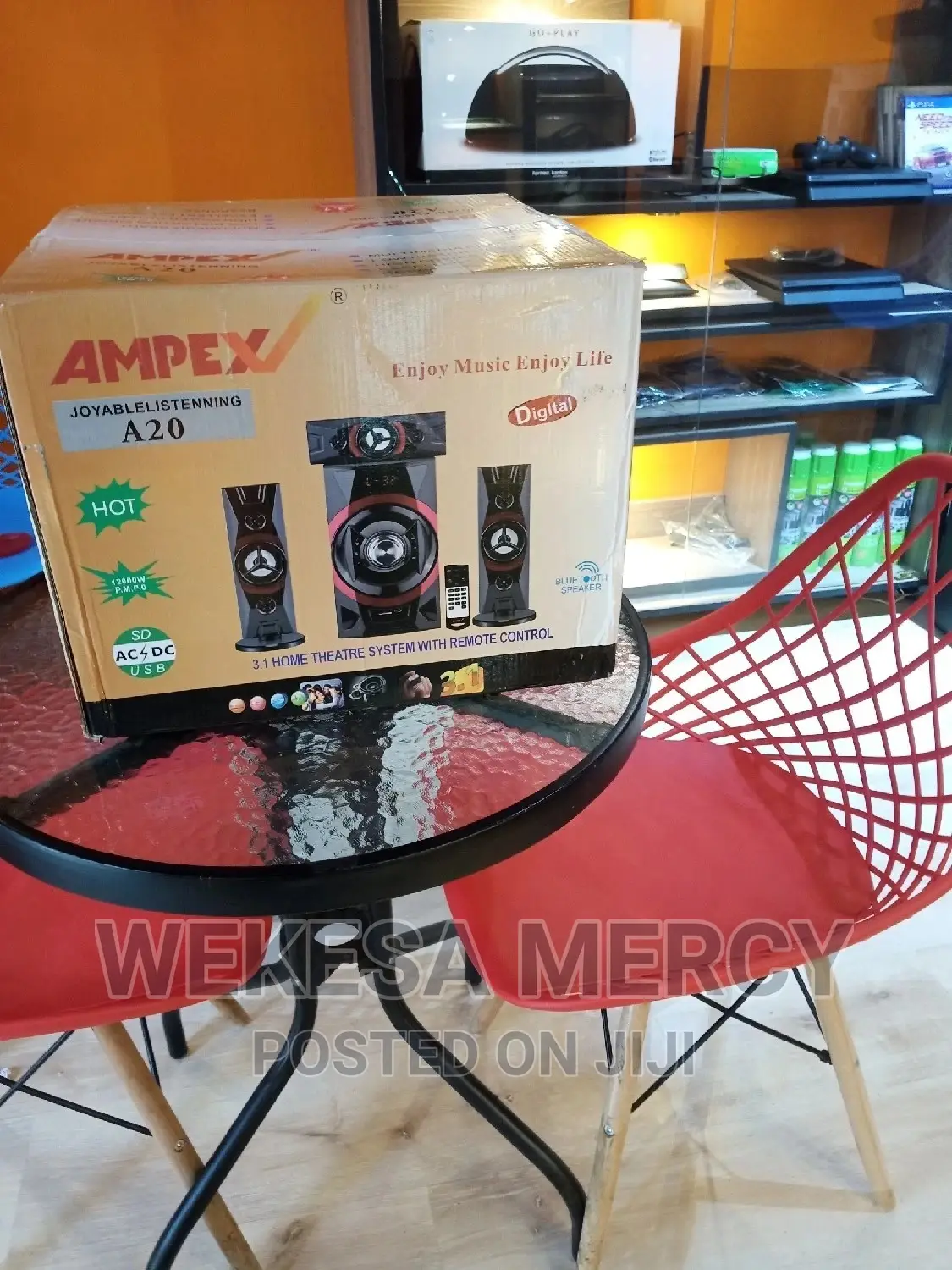 Ampex A20 Sound System 3.1 Channel Sub Woofer 12000w