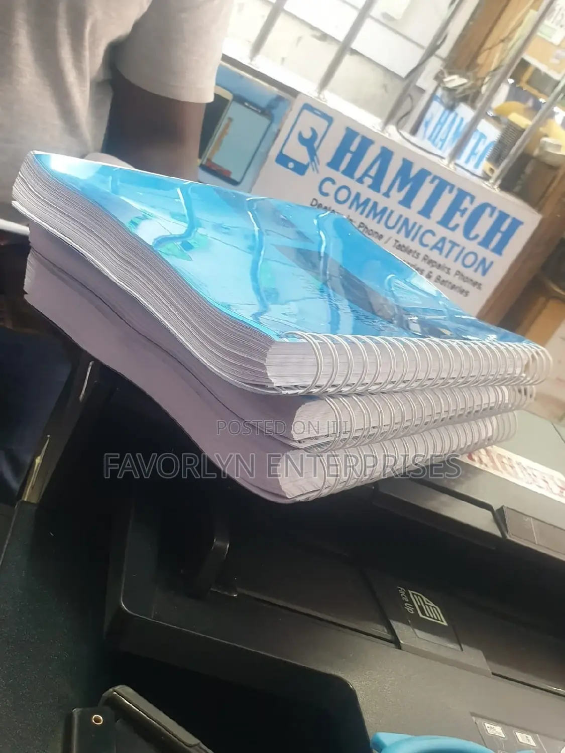 Spring Binding Available