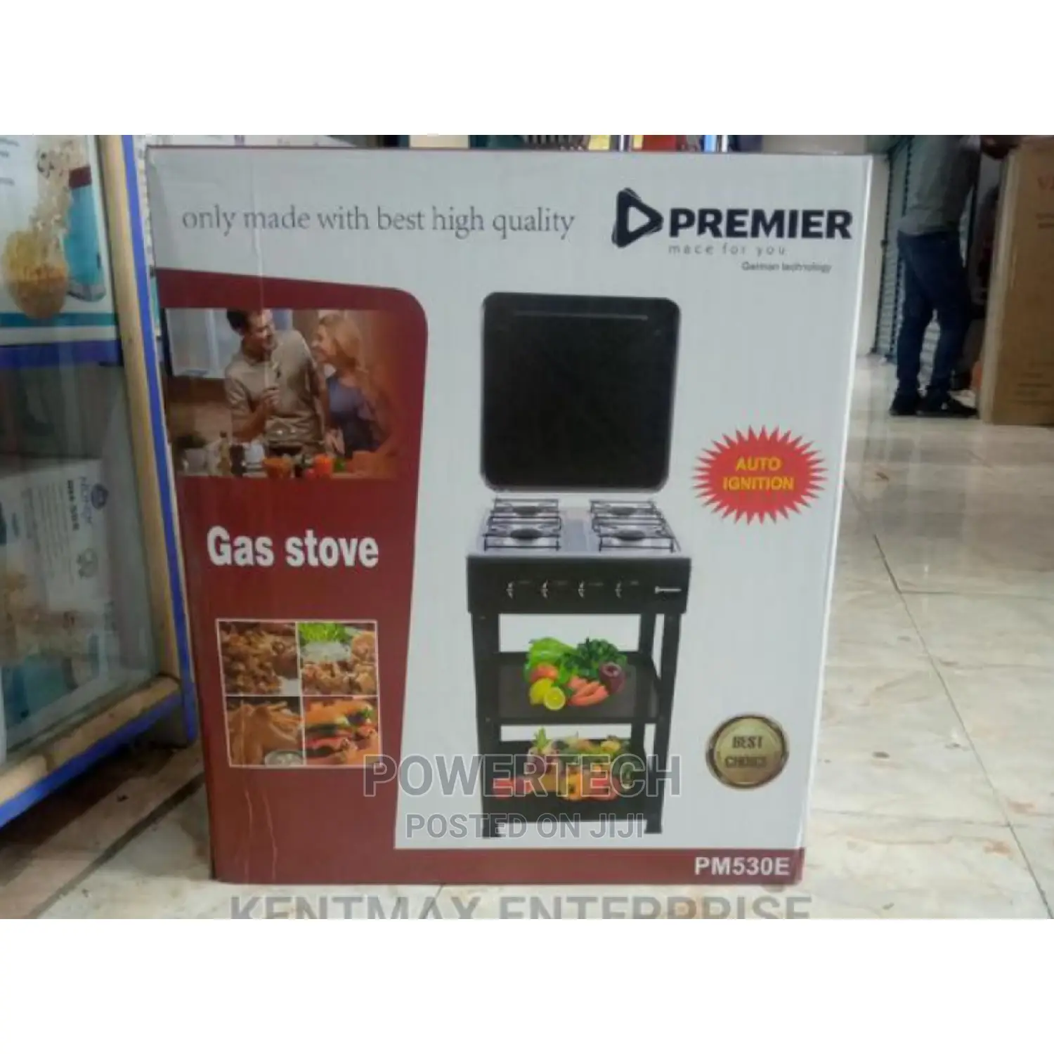 Premier Standing Cooker 4 Burner.