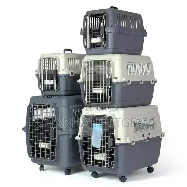 IATA Pet Crate Carrier Air Travel for Dogs XXXL –120*81*90cm