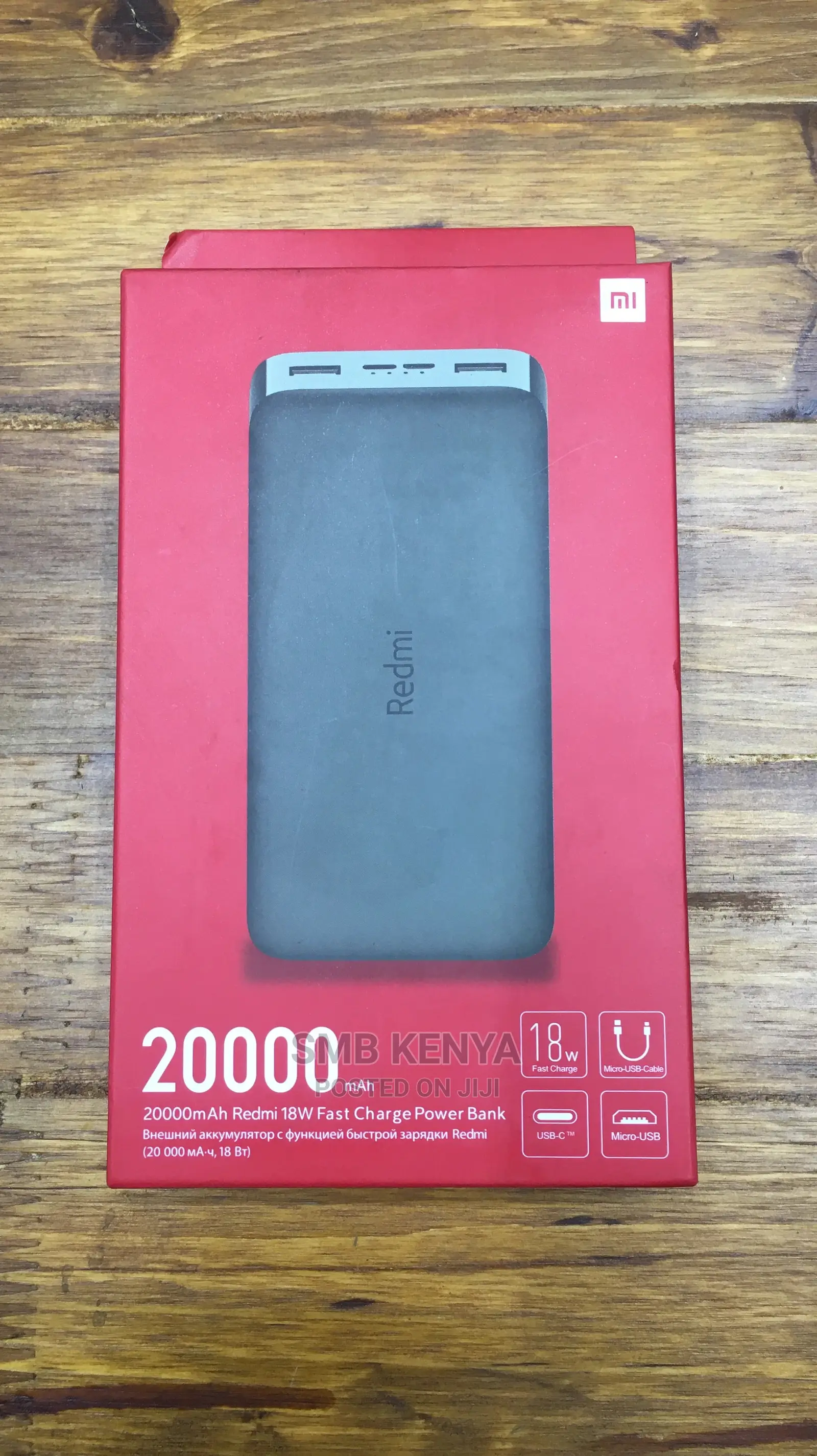 Original Redmi 20,000 Mah Powerbank