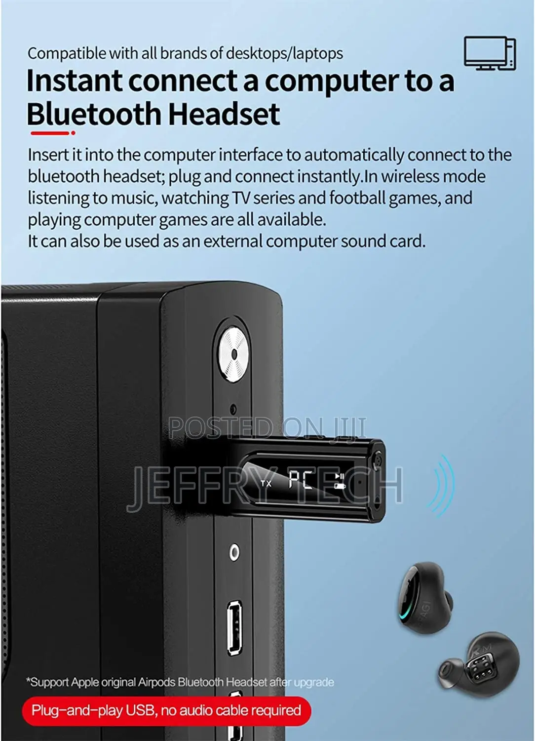 Bluetooth 5.0 Receiver MP3 Players Stereo Music FM Trans