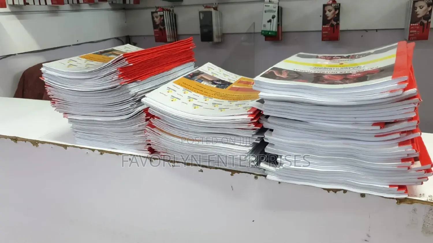 Clear Digital Color Printing and Binding