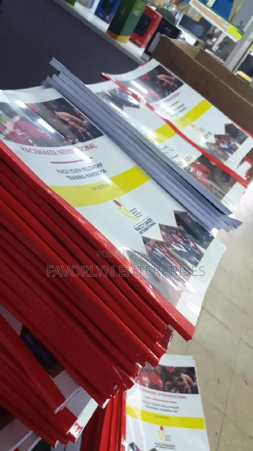 Clear Digital Color Printing and Binding