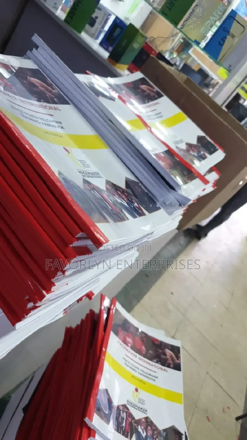 Clear Digital Color Printing and Binding