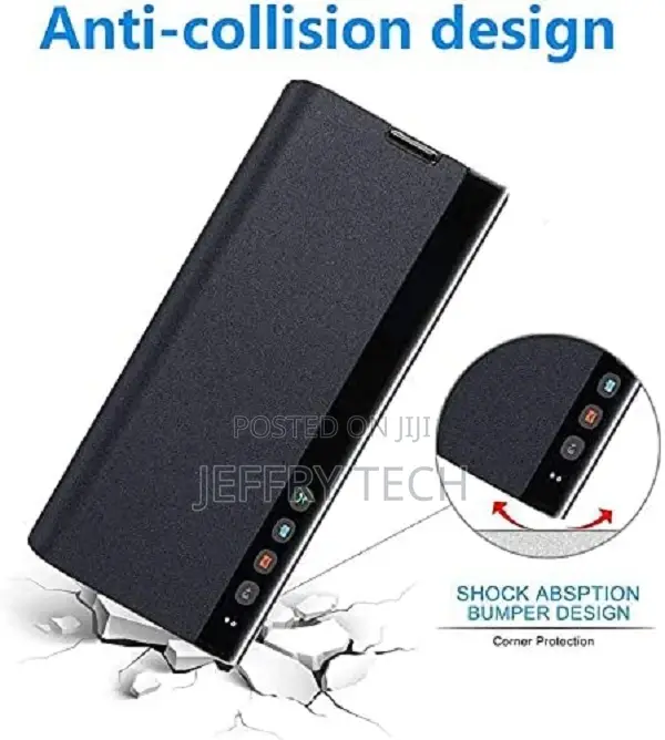 Samsung Galaxy Note 10 Plus Case Slim View Luxury Side Windo