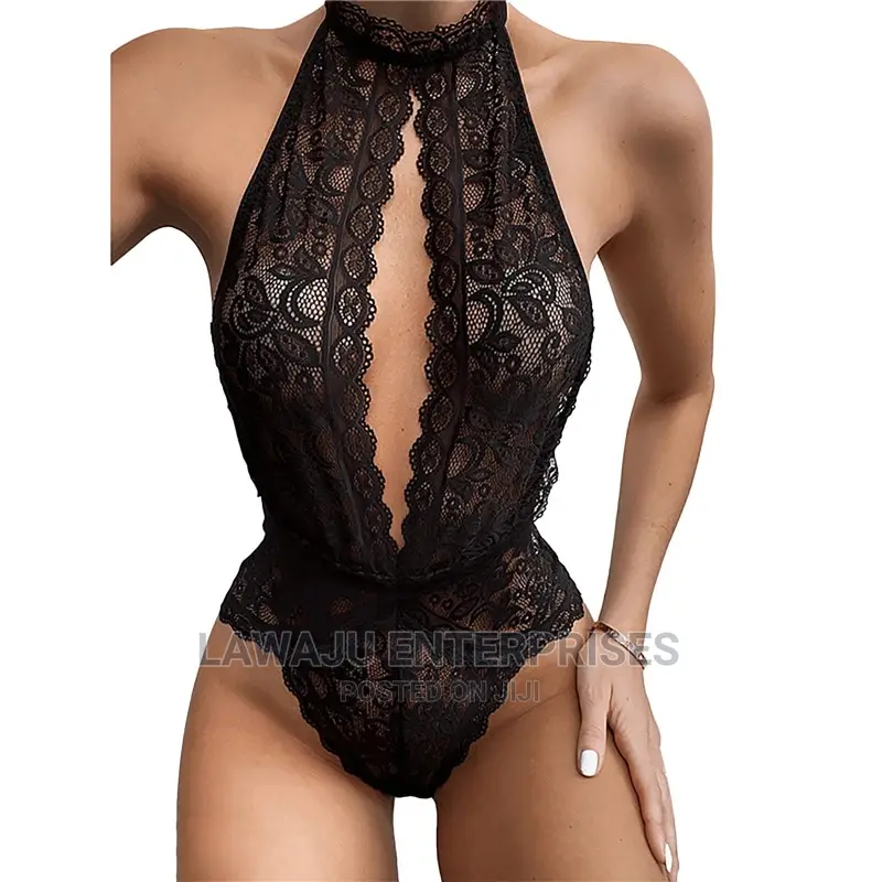 Black Sexy Lingerie Bodysuit