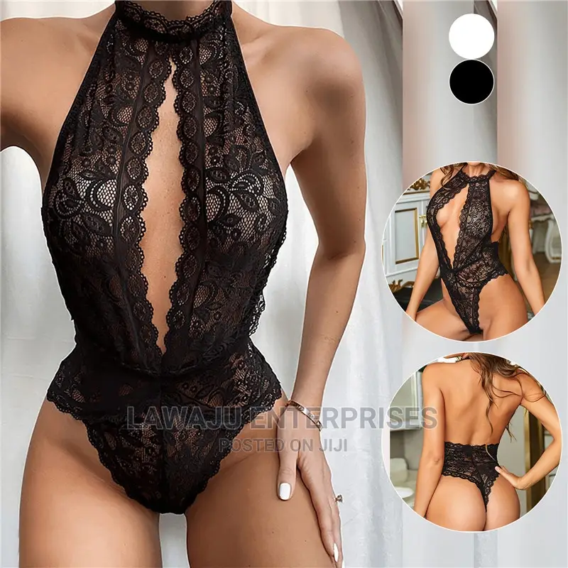 Black Sexy Lingerie Bodysuit