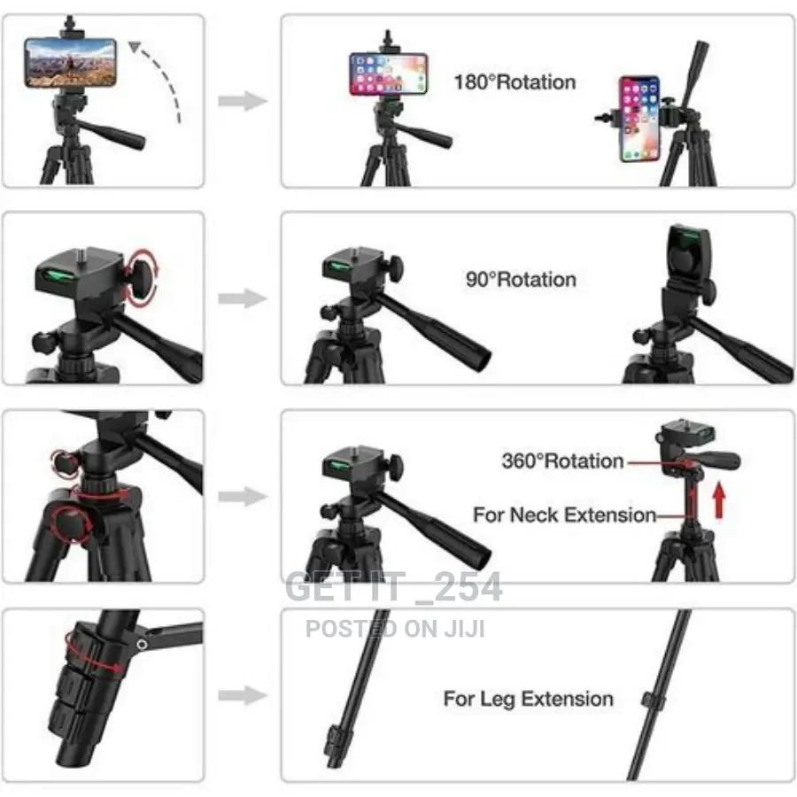 Content Creators Vlogging Kit+Tripod Stand