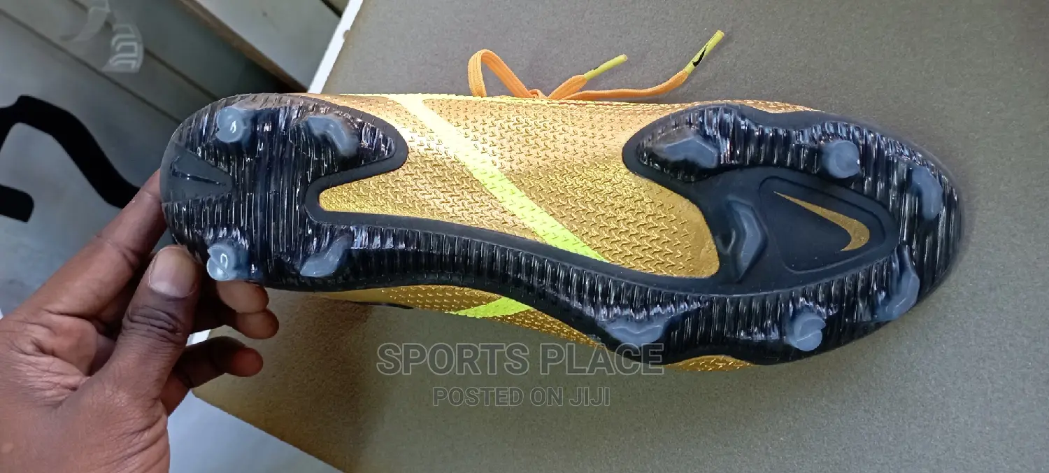 New Nike Gold Phantom GT 2 Elite -Football Cleatss