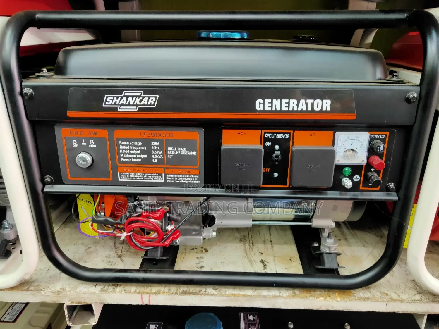 High Quality 4 Kva Shankar Petrol Generator Key Start
