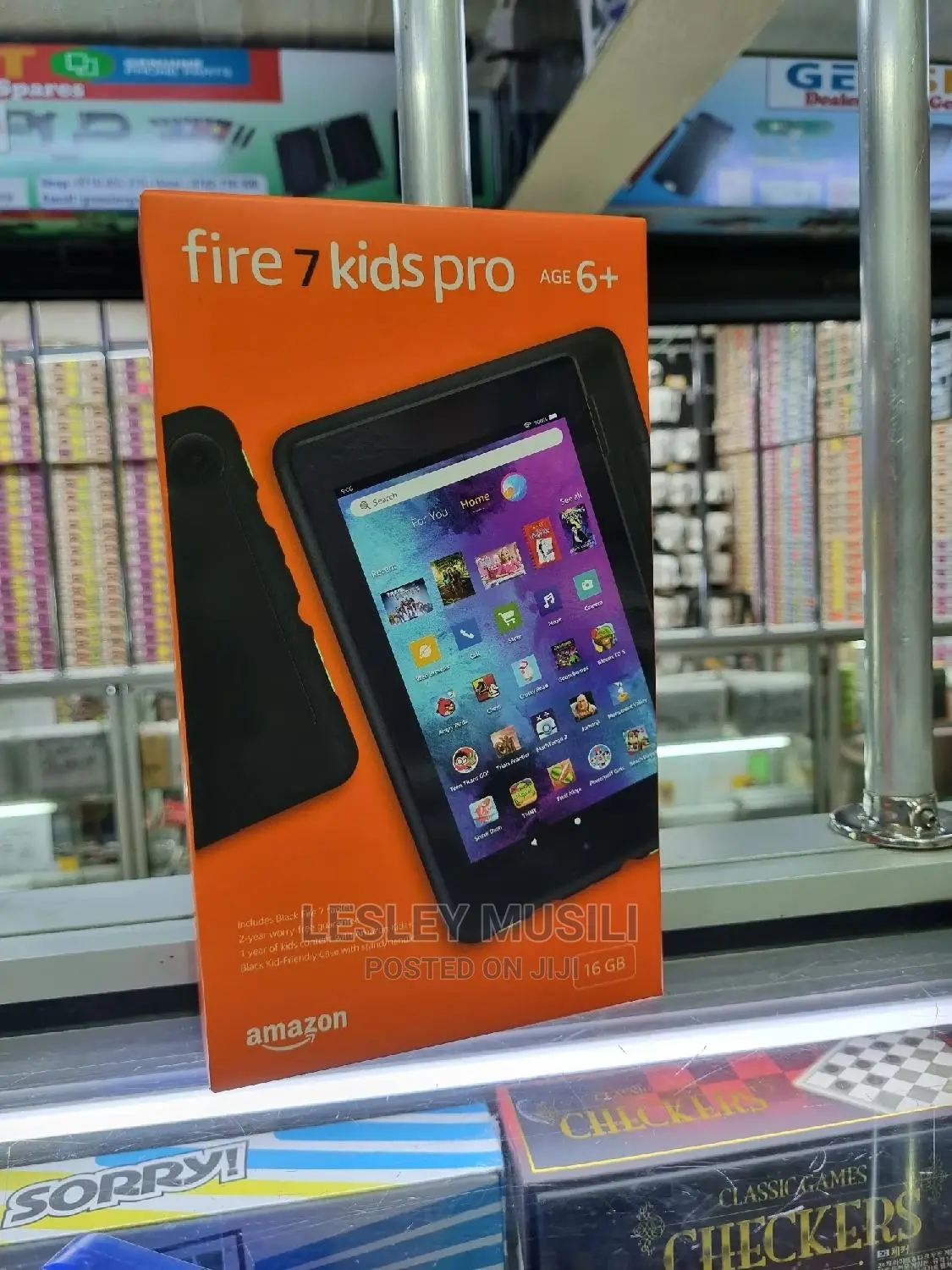 New Amazon Fire 7 Kids Pro 32 GB Black