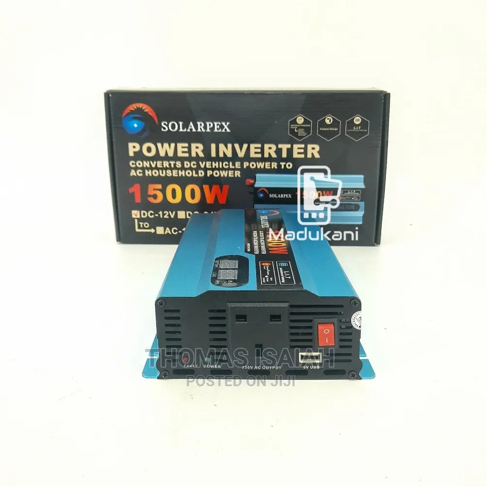 Original 1500w Dc to Ac Inverter 3000w Peak Power