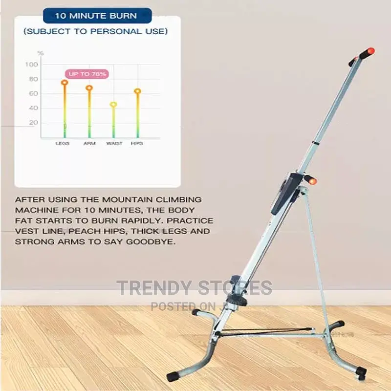 Vertical Climber Stepper Fitness Machine Equipment