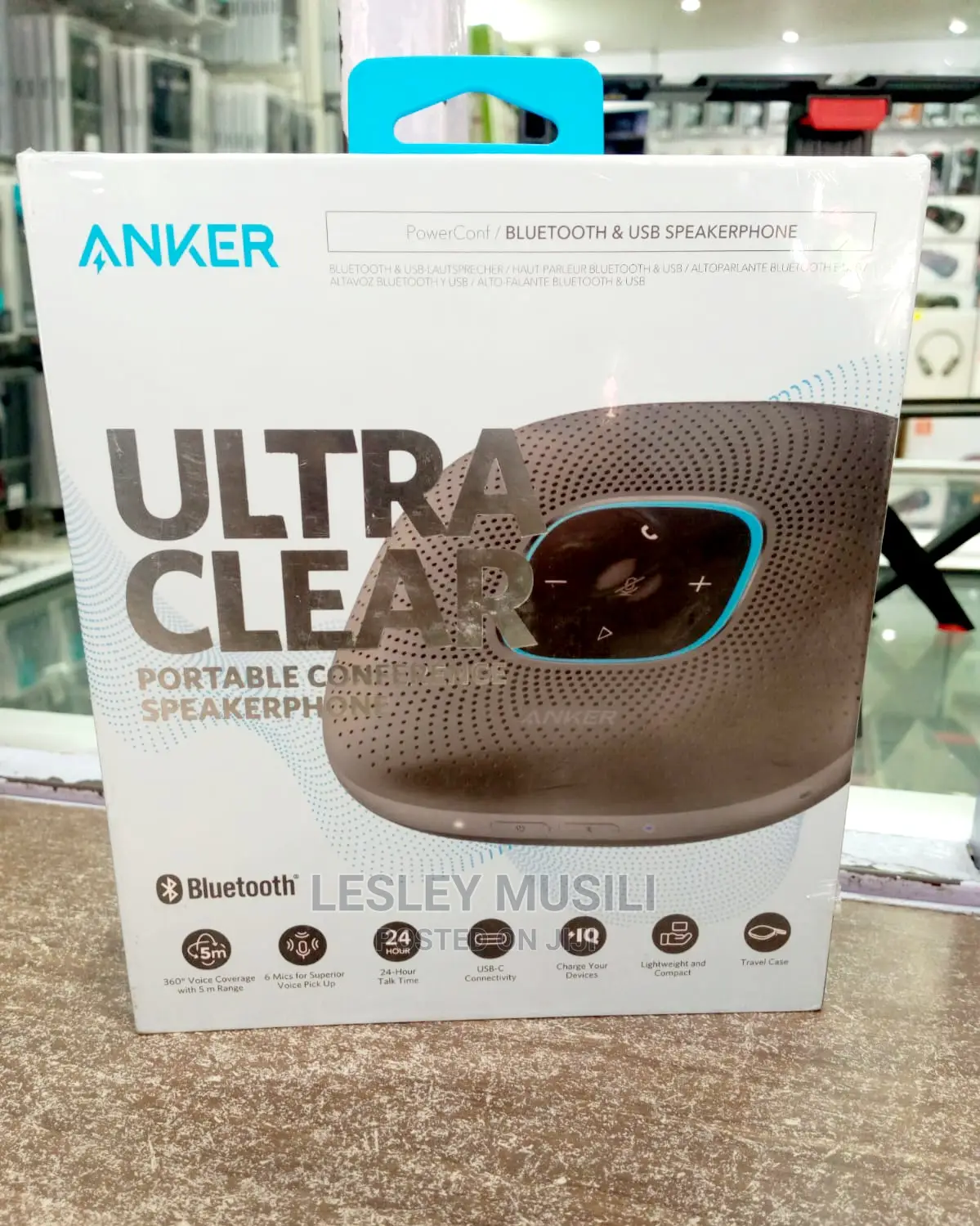 Anker Power Conference Bluetooth and Usb Speakerphone