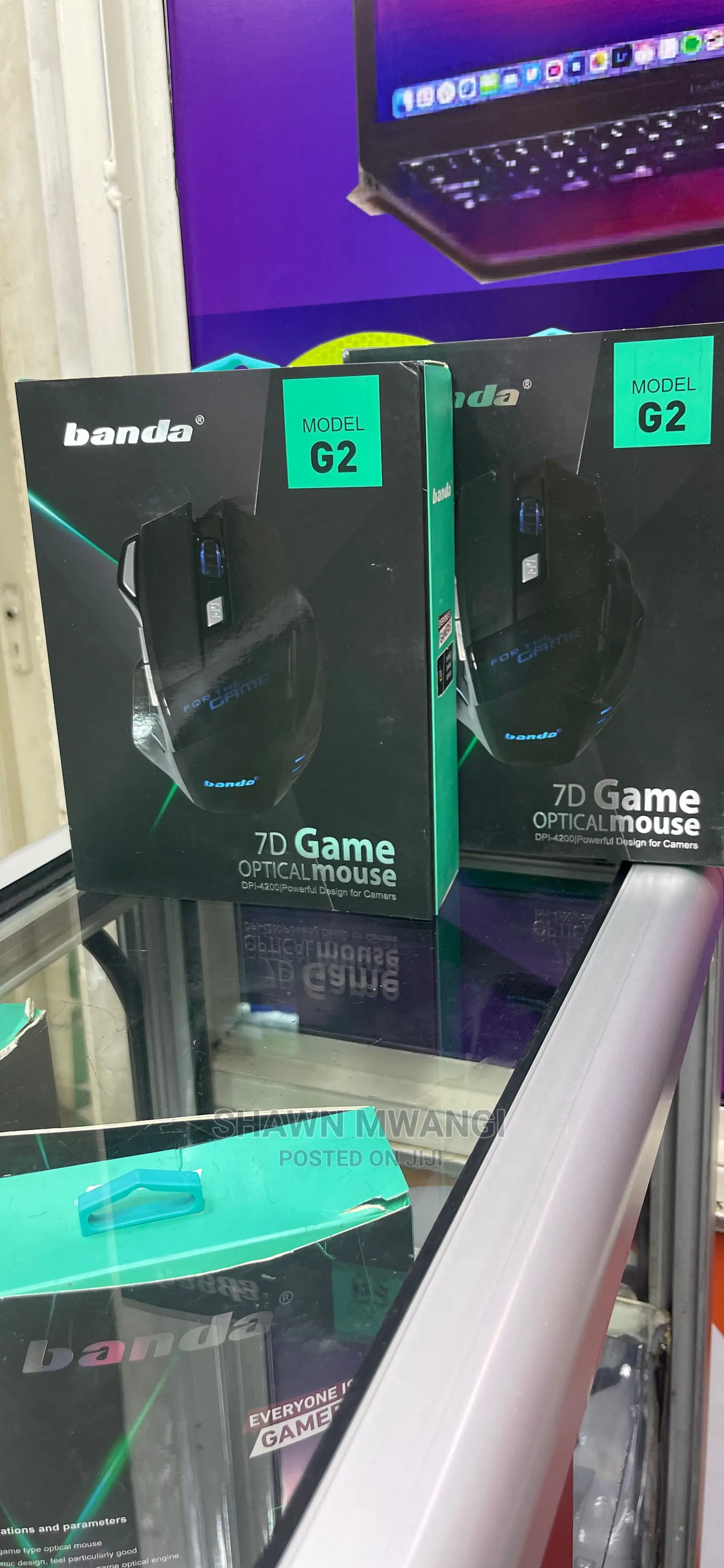 Banda Gaming Mouse G2 7D Optical Mouse