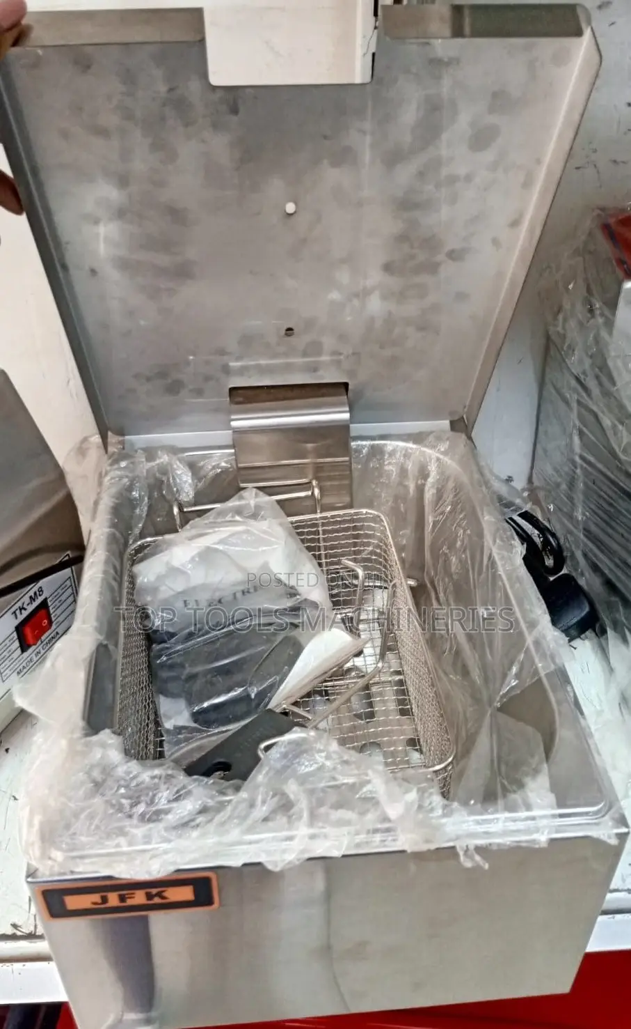 Single Imported Electric Chips Fryer