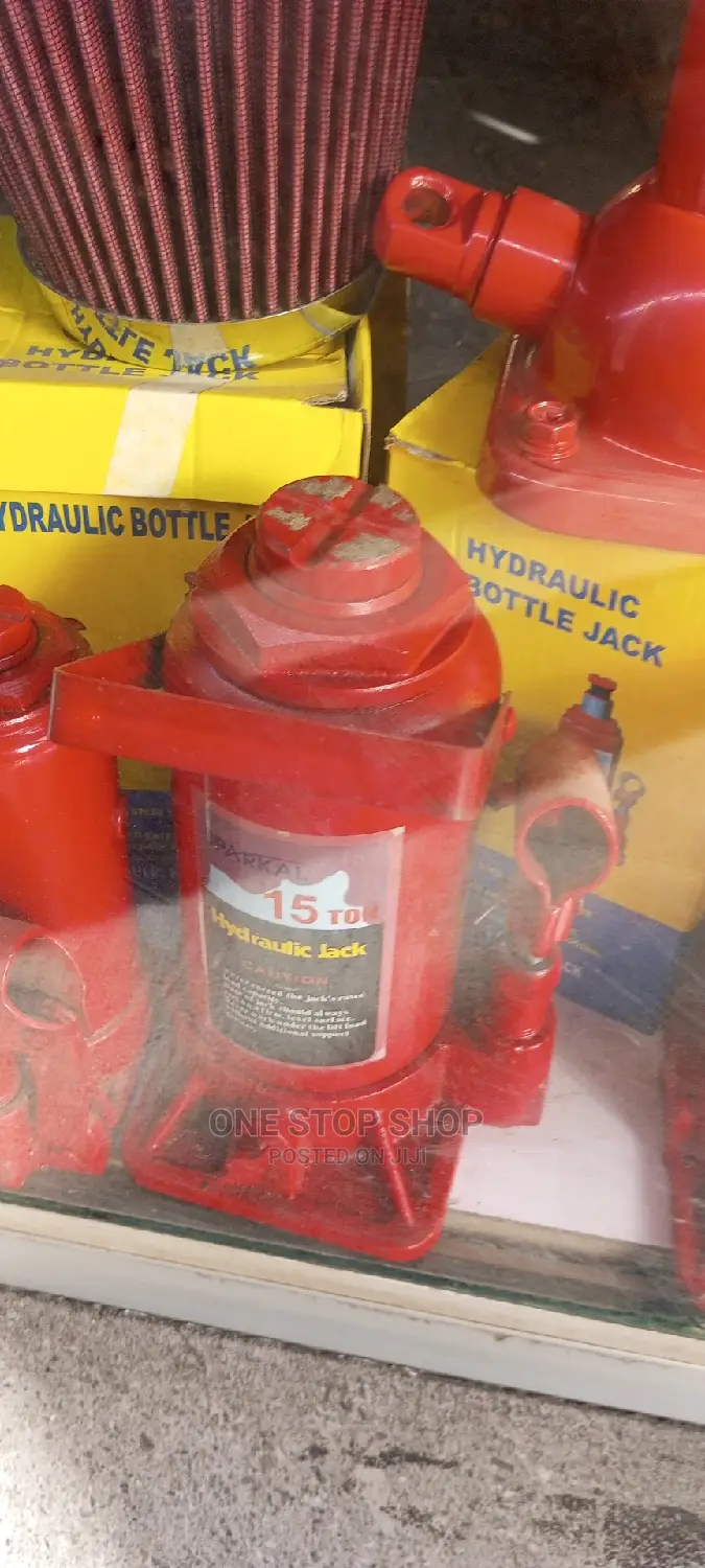 New Red 15ton Hydraulic Emergency Jack