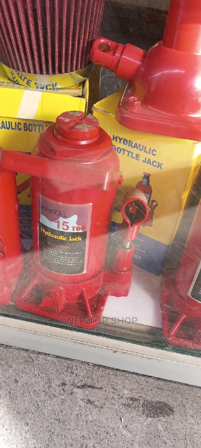 New Red 15ton Hydraulic Emergency Jack